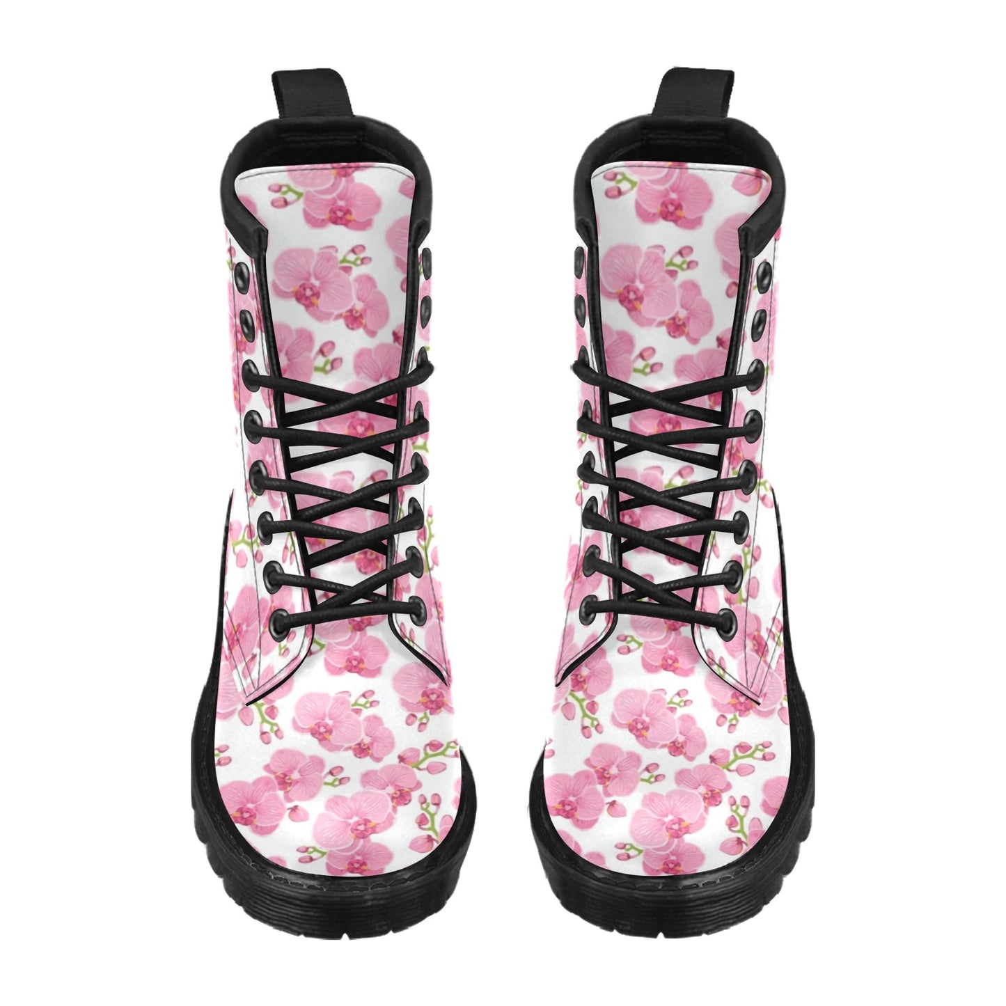 Orchid Pink Pattern Print Design OR07 Women's Boots