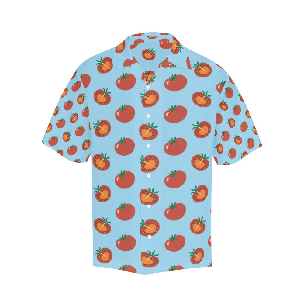 Tomato Print Design LKS304 Men's Hawaiian Shirt