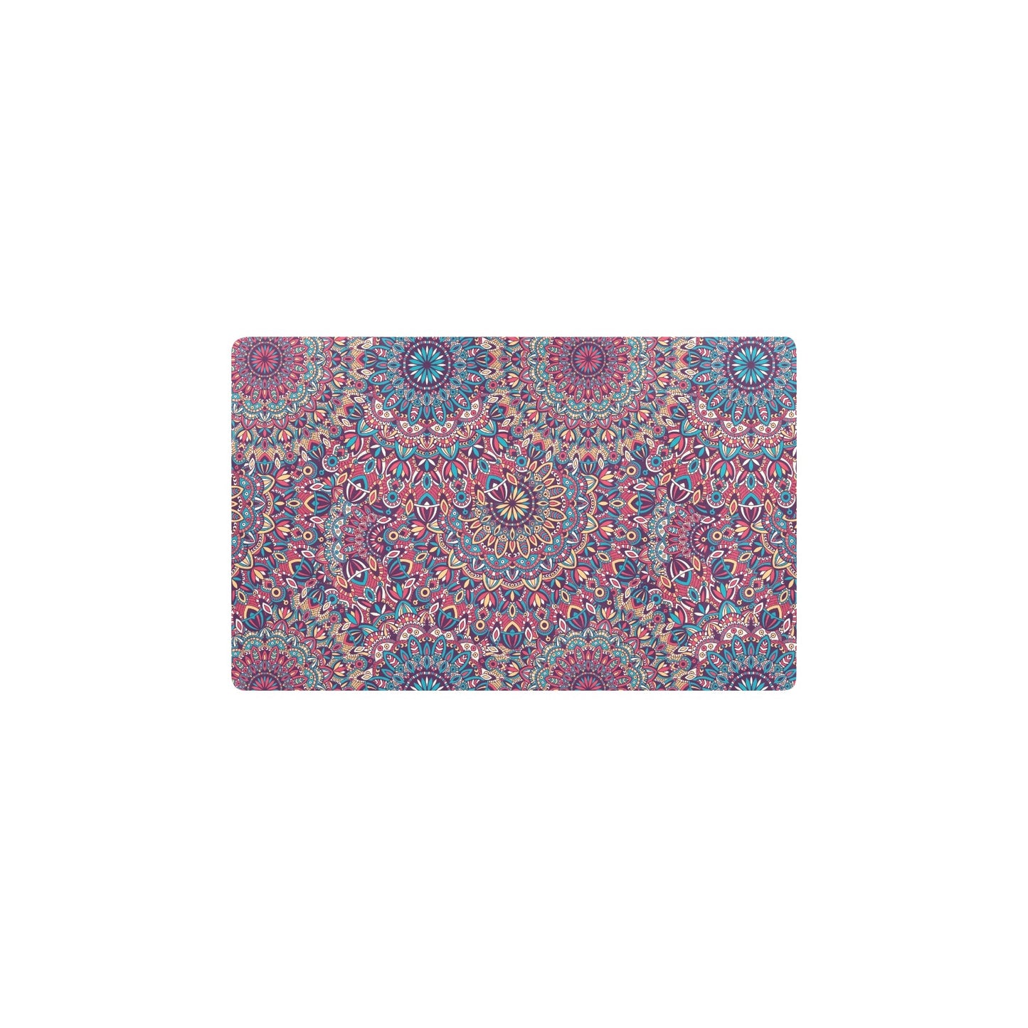 Boho Pattern Print Design 05 Kitchen Mat