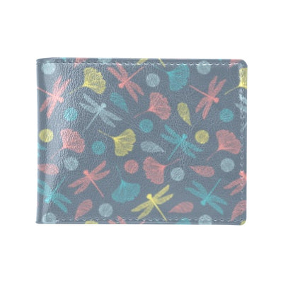 Dragonfly Print Design LKS403 Men's ID Card Wallet