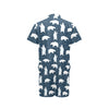 Polar Bear Pattern Print Design A02 Men's Romper