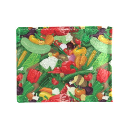 Salad Mix Vegetableprint Design LKS301 Men's ID Card Wallet