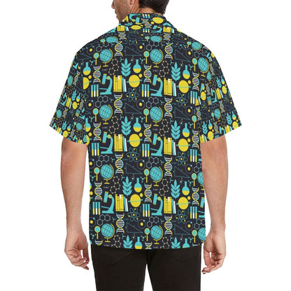 Science Print Design LKS301 Men's Hawaiian Shirt