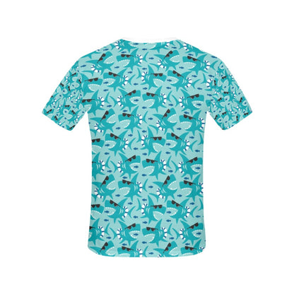 Shark Cute Print Design LKS302 Women's  T-shirt