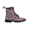 Apple blossom Pattern Print Design AB03 Women's Boots