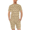 Totem Tiki Style Themed Design Men's Romper