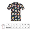 Sugar Skull Print Design LKS305 Men's All Over Print T-shirt