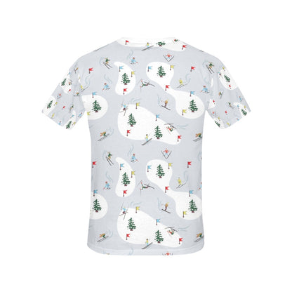 Ski Print Design LKS305 Women's  T-shirt