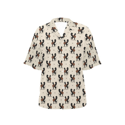 Ancient Greek Print Design LKS3010 Women's Hawaiian Shirt