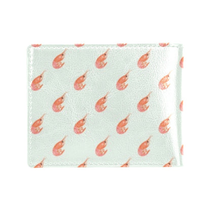 Shrimp Print Design LKS304 Men's ID Card Wallet