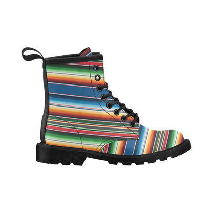 Serape Print Design LKS303 Women's Boots