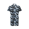 Shark Print Pattern Men's Romper