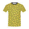 Smiley Face Emoji Print Design LKS302 Men's All Over Print T-shirt
