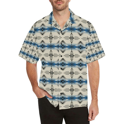 Southwest Pattern Print Design LKS304 Men's Hawaiian Shirt