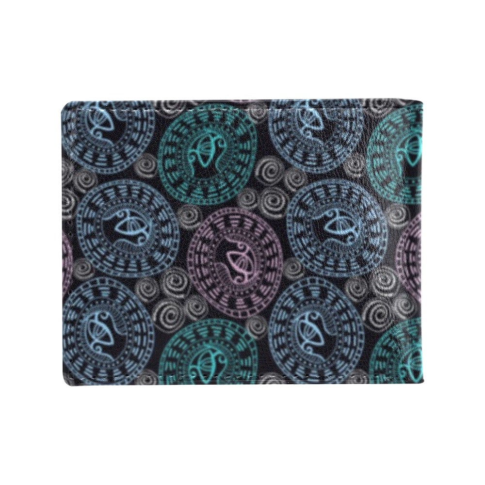Eye of Horus Ethnic Pattern Men's ID Card Wallet
