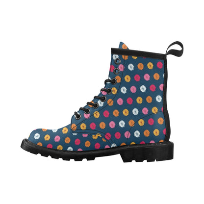 Gerberas Pattern Print Design GB06 Women's Boots