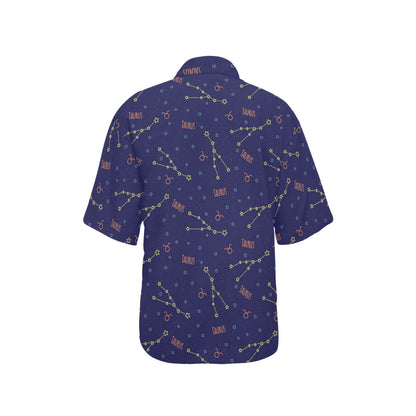 Taurus Print Design LKS301 Women's Hawaiian Shirt