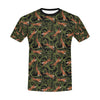 Tiger Pattern Print Design LKS303 Men's All Over Print T-shirt