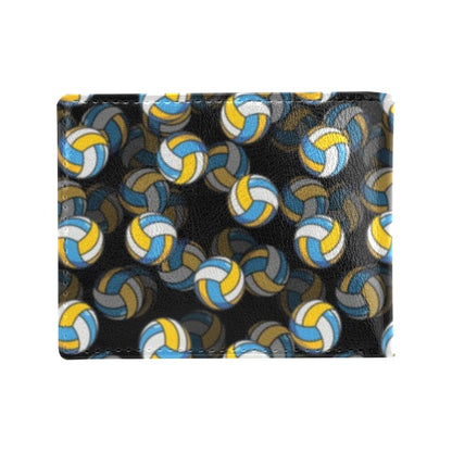 Volleyball Print Design LKS302 Men's ID Card Wallet