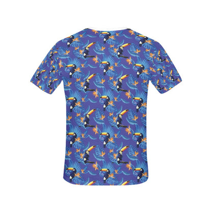Toucan Print Design LKS306 Women's  T-shirt