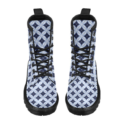 Tie Dye Print Design LKS308 Women's Boots