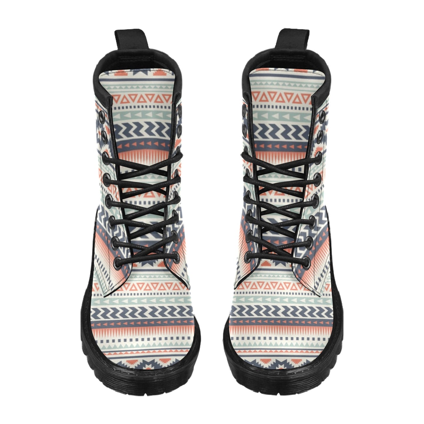 Tribal Aztec vintage pattern Women's Boots