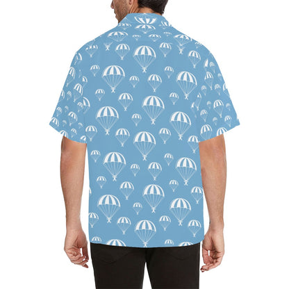 Skydiver Print Design LKS305 Men's Hawaiian Shirt