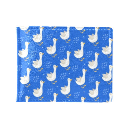 Goose Print Design LKS402 Men's ID Card Wallet