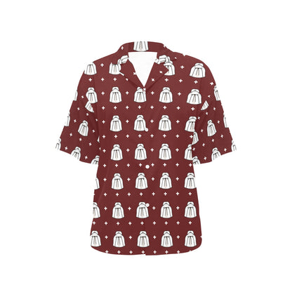 Shih Tzu Print Design LKS301 Women's Hawaiian Shirt