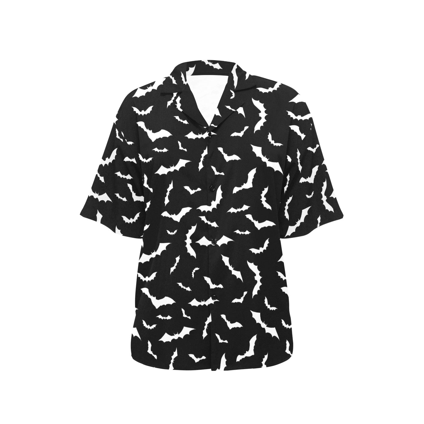 Bat Pattern Print Design 05 Women's Hawaiian Shirt