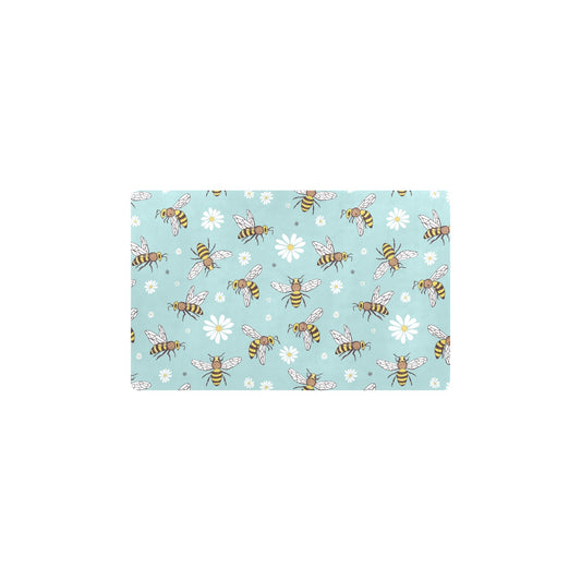 Bee Pattern Print Design BEE010 Kitchen Mat