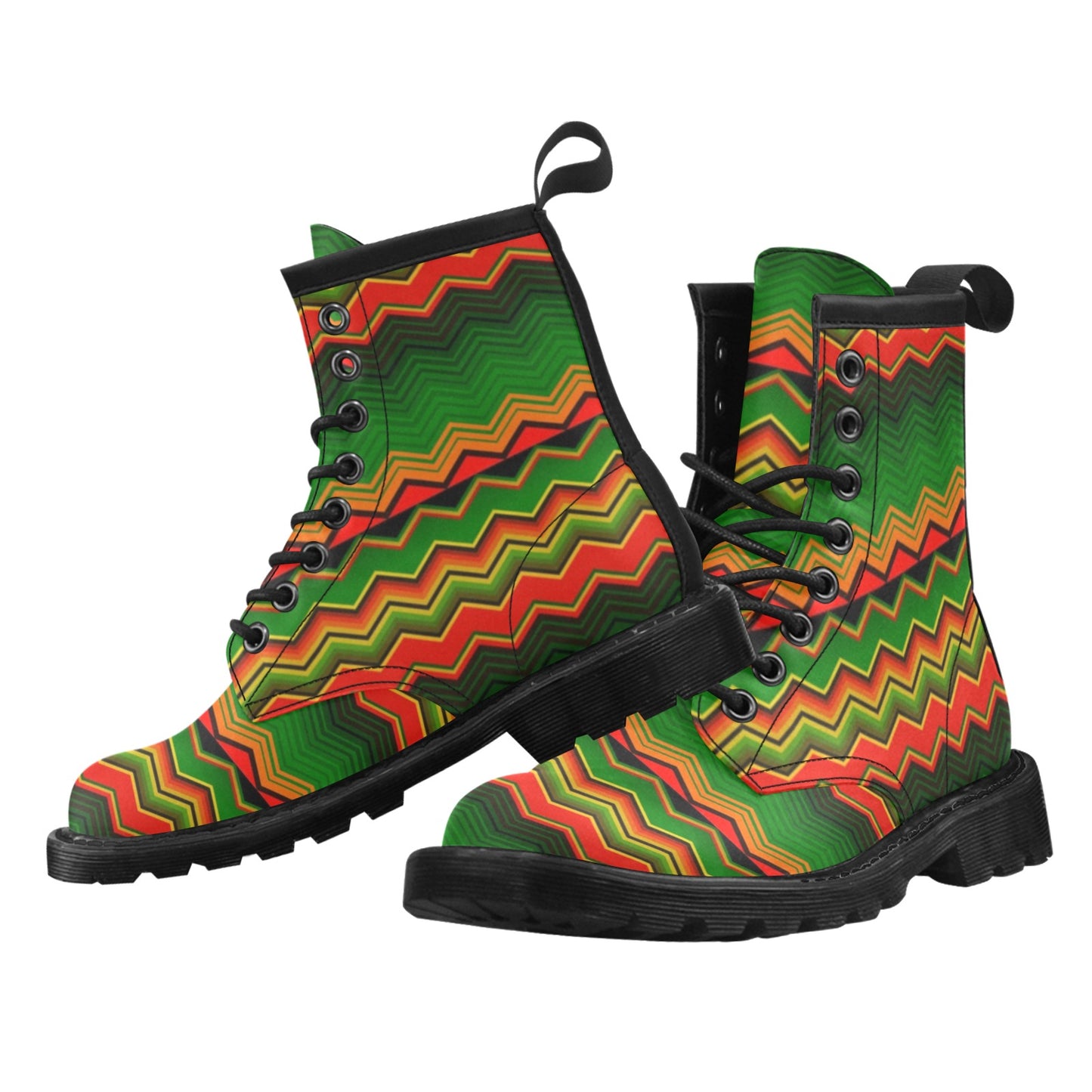 Serape Print Design LKS306 Women's Boots