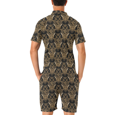 Eye of Horus Mandala Style Men's Romper