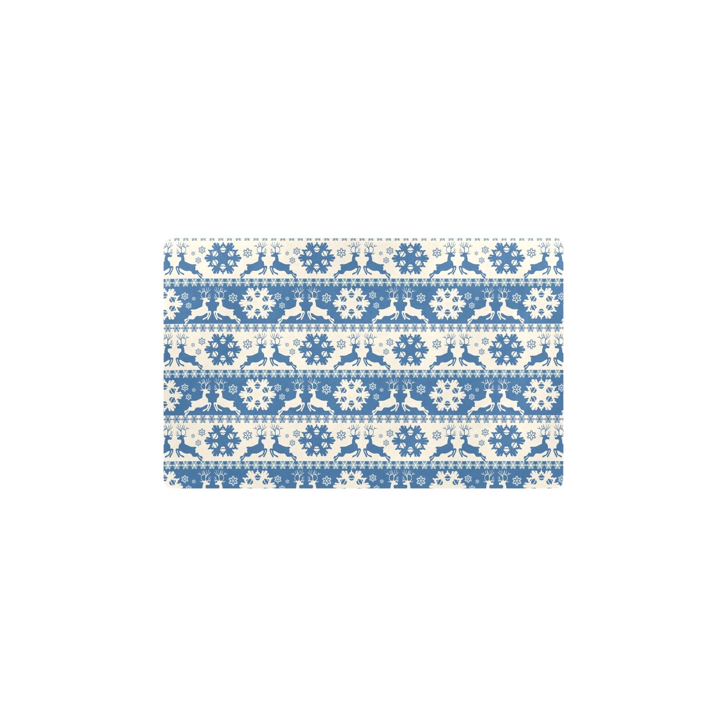 Reindeer Print Design LKS401 Kitchen Mat