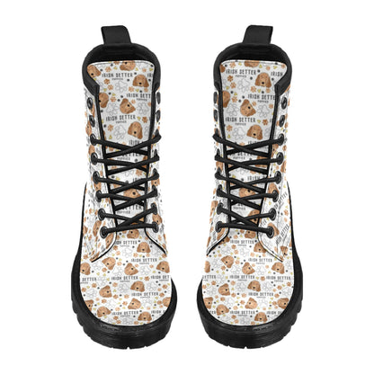 Setters Irish Print Design LKS301 Women's Boots