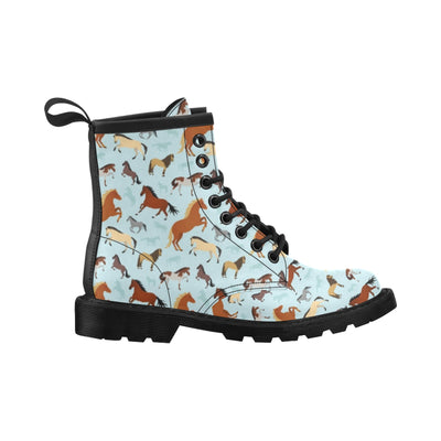 Horse Cute Themed Pattern Print Women's Boots