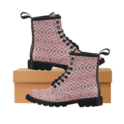 Native American Themed Tribal Print Women's Boots