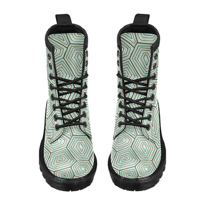 Sea Turtle Skin Print Women's Boots