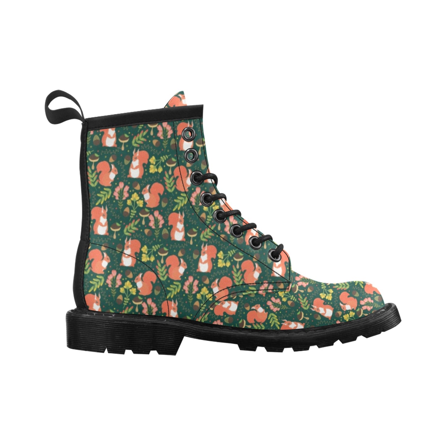 Squirrel Print Design LKS302 Women's Boots