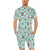 Emoji Donut Print Pattern Men's Romper