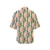 Cactus Pattern Print Design 01 Women's Hawaiian Shirt