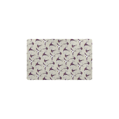 Swallow Bird Pattern Print Design 03 Kitchen Mat