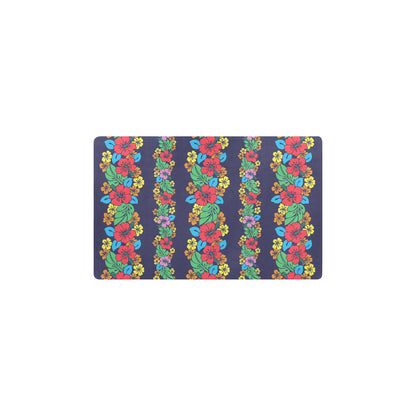 Hawaiian Themed Pattern Print Design H03 Kitchen Mat