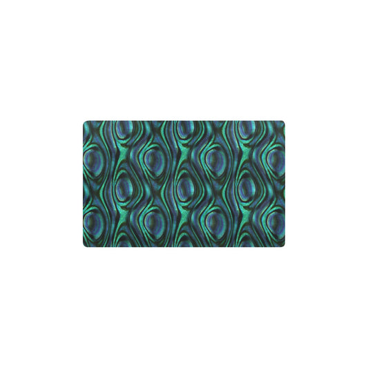 Abalone Pattern Print Design 01 Kitchen Mat