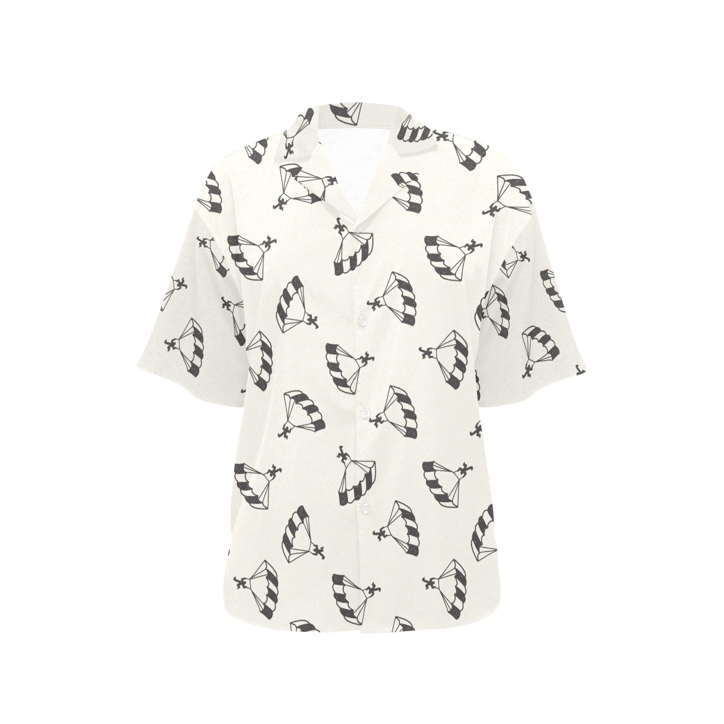 Skydiver Print Design LKS301 Women's Hawaiian Shirt
