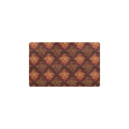 Chinese Dragons Gold Design Kitchen Mat