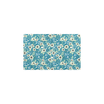 Anemone Pattern Print Design 01 Kitchen Mat
