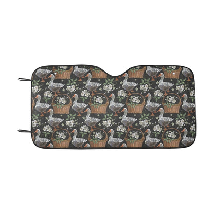 Goose Print Design LKS406 Car front Windshield Sun Shade