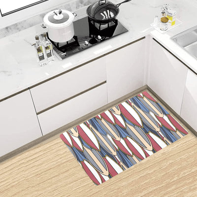 Surf board Pattern Kitchen Mat