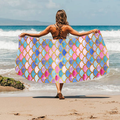 Scales Print Design LKS401 Beach Towel 32" x 71"